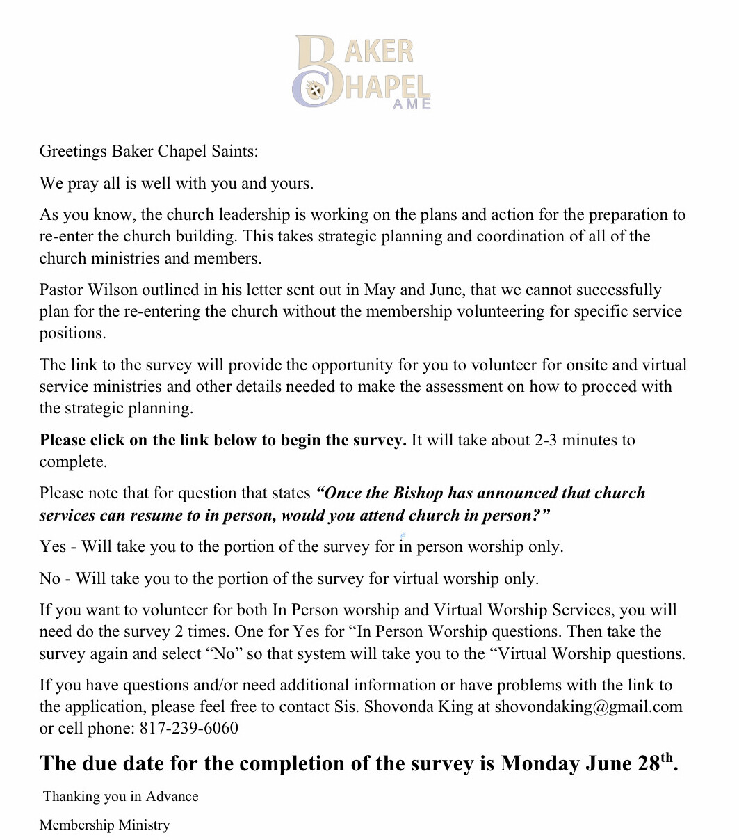 letter about reopening