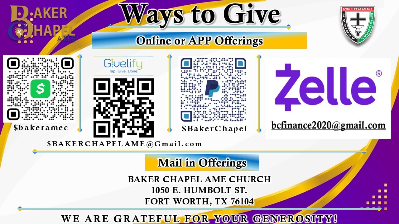 ways to give